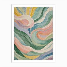 Pastel Vibes Art Print