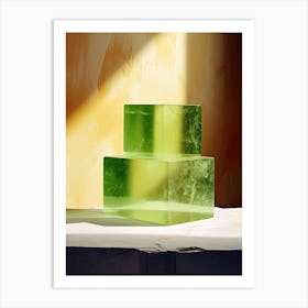 Green Soap, Stones Art Art Print