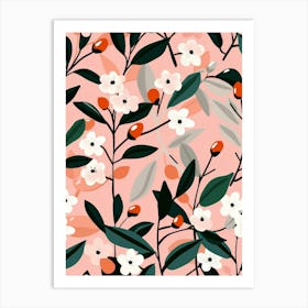 Floral Pattern 29 Art Print