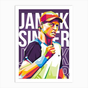 jannik sinner Art Print