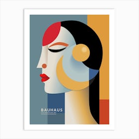 BAUHAUS WOMAN III Art Print