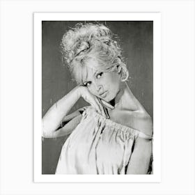 Brigitte Bardot Celebrity Art Print