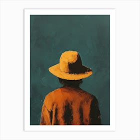 Man In A Hat Art Print