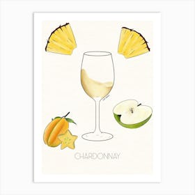 Chardonnay Art Print