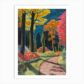 Regent S Park London Parks Garden 1 Painting Art Print