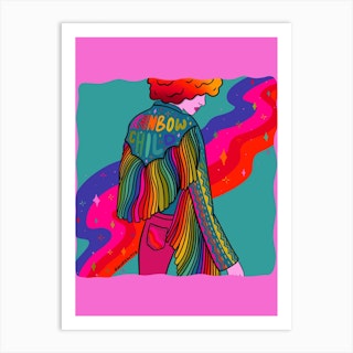Rainbow Child Art Print