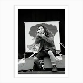 Pearl Jam Singer Eddie Vedder Art Print