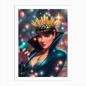 Queen Of Hearts Art Print