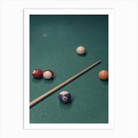 Billiards Art Print