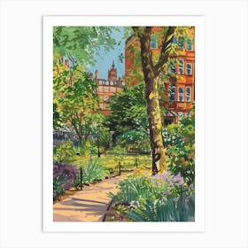 Chelsea Physic Garden London Parks Garden 7 Painting Art Print