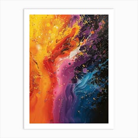 Splash Of Color Art Print