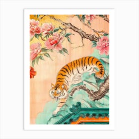 Chinese Tiger Art Print