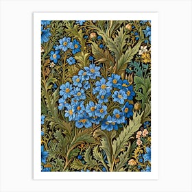 William Morris Forget Me Not Art Print