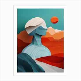 Abstract Landscape Art Print