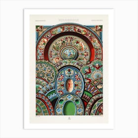 Renaissance Pattern, Albert Racine (11) 1 Art Print