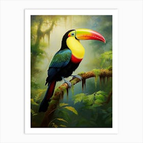 Rainforest Serenade: Toucan Bird Poster Art Print