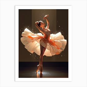 Ballerina 5 Art Print