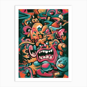 Graffiti Art Art Print