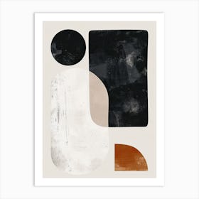 East Gwillimbury Stone Park Bauhaus Minimalist Art Print