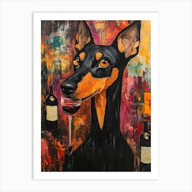 Airedale Whimsy 5 Art Print