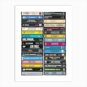 1969 Music - Cassette Print - Born in '69 Art Print