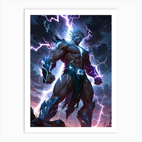 Lightning Bolt 1 Art Print