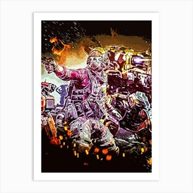 titan fall 2 Art Print