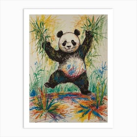 Panda Bear 17 Art Print