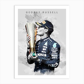 George Russell 1 Art Print