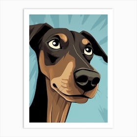 Doberman Pinscher 12 Art Print