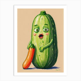 Pickle Art Print