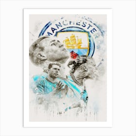 Manchester City Fc Art Print