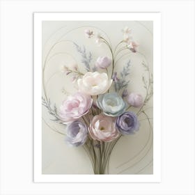 Bouquet Of Flowers 28 Art Print