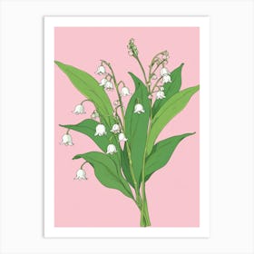 Lily Of The Valley 5 Art Print