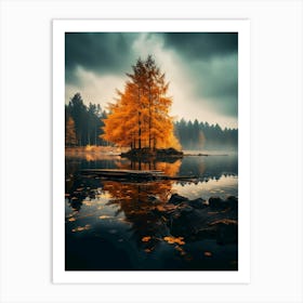 Autumn In The Forest 2 Art Print