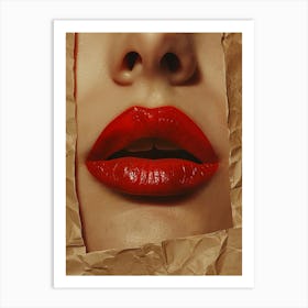 Lips 2 Art Print