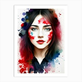 Watercolor Painting Art Print