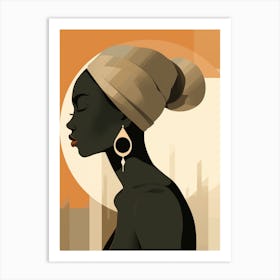 Portrait Of African Woman 21 Art Print