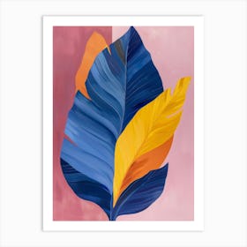 Tropical Leaf 2 Art Print