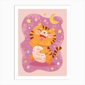 Cute Tiger 2 Art Print