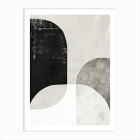 Malabo Stone Park Bauhaus Minimalist Art Print