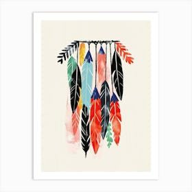 Golden Nostalgia Of The Atomic Age Mid Century Style Art Print