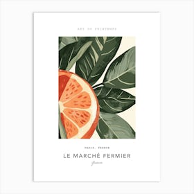 Guava Le Marche Fermier Poster 3 Art Print