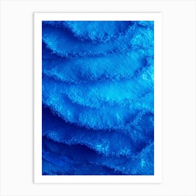 Blue Wave Art Print