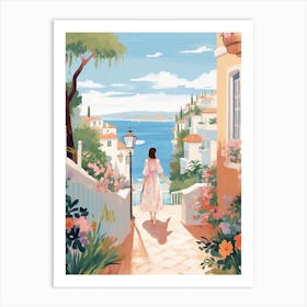 Marbella Spain 5 Illustration Art Print