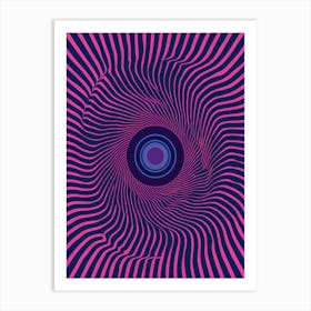 Psychedelic Swirl Art Print