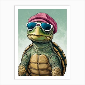 Turtle Ii Canvas Print Art Print