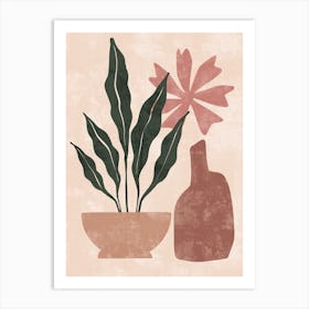 Potted Plants Art Print