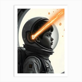 Child In Space 1 Art Print