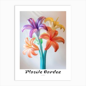 Dreamy Inflatable Flowers Poster Columbine 1 Art Print